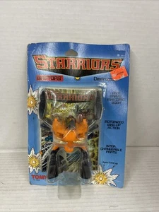 1984 Starriors Tomy Vintage Robots ClawGut Figure Card Damaged - Picture 1 of 4