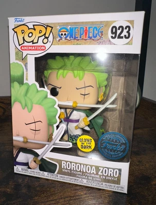 FUNKO POP 923 - RORONOA ZORO - Glows in the Dark - One Piece - Special Edition - Immagine 1 di 4