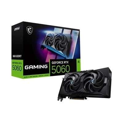 Msi Geforce Rtx 5060 Gaming Oc 8Gb Gddr7/Pci Express 5.0/2640Mhz/28000Mhz - Image 1 of 1