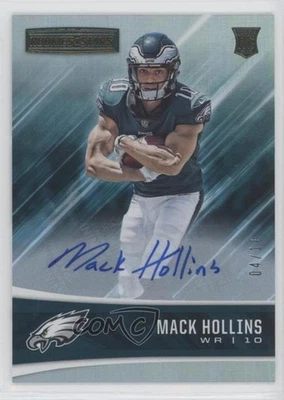 2017 Panini Rookies & Stars Longevity Gold Signatures /10 Mack Hollins Auto RC - Image 1 of 2
