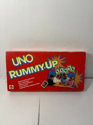 Mattel UNO Rummy Up Board Game - 1993 - Vintage - Unique Rare. HTF.  Complete. - Image 1 of 4