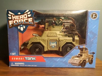 Tanque de combate Hwro Force con figura y accesorios 2019 Blip Toys nuevo en caja  Foto 1 de 4