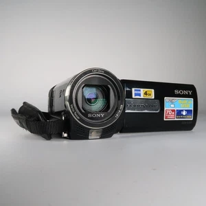 Sony Handycam DCR-SX65E Digital Camcorder 70x Zoom Video Camera Black, SD Card - Picture 1 of 18