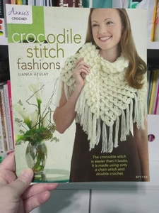 ANNIE'S ATTIC CROCHET CROCODILE STITCH FASHIONS 8 CUTE DESIGNS - Picture 1 of 2