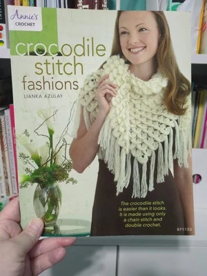 ANNIE'S ATTIC CROCHET CROCODILE STITCH FASHIONS 8 CUTE DESIGNS - Image 1 of 2