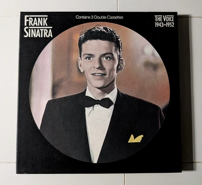 FRANK SINATRA "The Voice Columbia Years 1943-1952", X3 cassettes 1986 Box Set NM - Image 1 of 4
