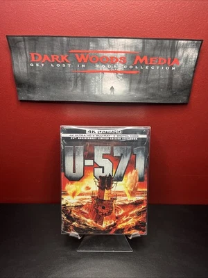 U-571 25th Anniversary Limited Edition Steelbook (4K UHD+Blu-ray+Digital) Sealed - Image 1 of 4