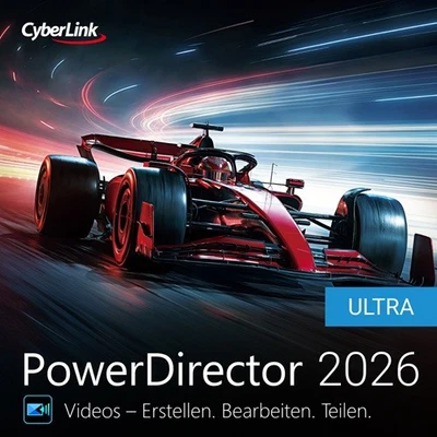 Cyberlink PowerDirector 2026 Ultra / 1PC / Dauerlizenz / KEY (ESD) - Bild 1 von 4