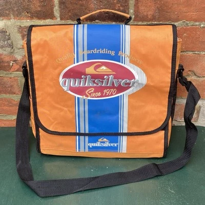 Vintage Quiksilver Record Bag Crossbody Messenger Surfer Skater Streetwear 90s - Image 1 of 4