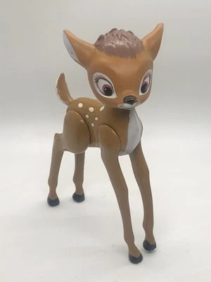 Винтажная игрушка Bambi, резиновая головка пластиковый корпус, Гонконг, Walt Disney 1960-е 8 дюймов - Изображение 1 из 4