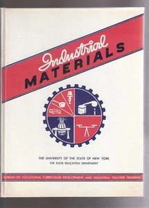 Vintage Industrial Materials Teacher Training Textbook Shop NY Preface 1949 Old - Imagen 1 de 1
