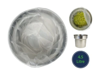 100 x Delisupplies 4.5 Litre Round Bain Marie Tray Pot Liners Easyliners