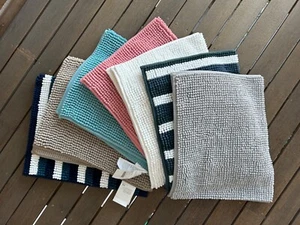 IKEA TOFTBO Non-Slip Microfibre Bathroom Bath Mat Bathmat Rug Choose Size/Colour - Picture 1 of 16