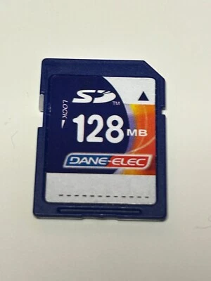 Dane-Elec 128mb SD Camera Memory Card - Image 1 of 3