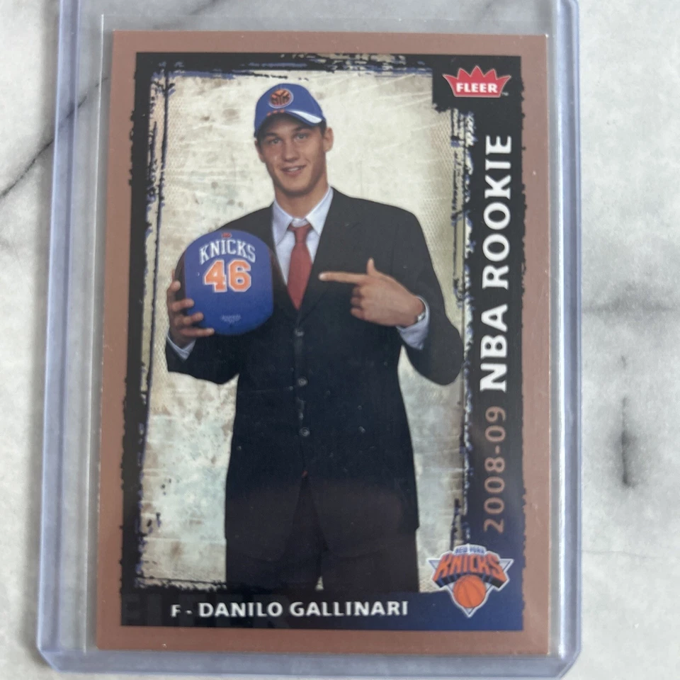 2008-09 Fleer - #206 Danilo Gallinari (RC) - Image 1 of 2