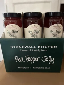 Pepper Jelly Stonewall Kitchen Three (3) 20 oz Jars - Bild 1 von 4