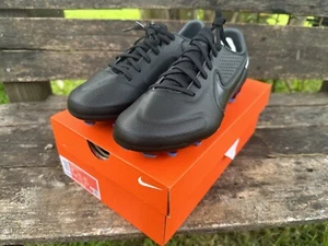 Nike Tiempo Legend 9 Pro FG schwarz-dunkelrauchgrau-blau Größe 8 [DA1175-001] - Bild 1 von 6