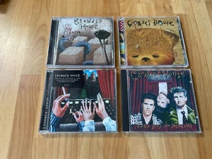 Crowded House CDs x 4, intriguer, temple, time on earth, afterglow Ex+ - Picture 1 of 4