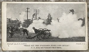 U.S. Army & National Guard Goldberg 1905 UDB Postcard Spanish-American War B107 - Picture 1 of 3