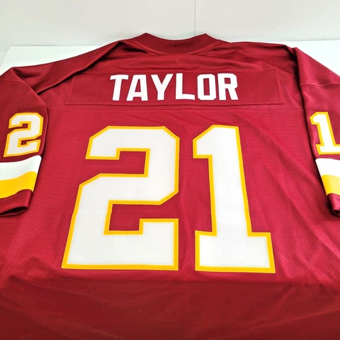 Sean Taylor Jersey Mens 3XL Washington Football Mitchell Ness Burgundy Vintage Cover