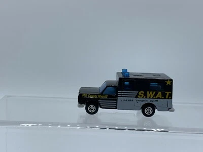 Police Die Cast 1977 Matchbox Ambulance MB County Sheriff SWAT - Image 1 of 3
