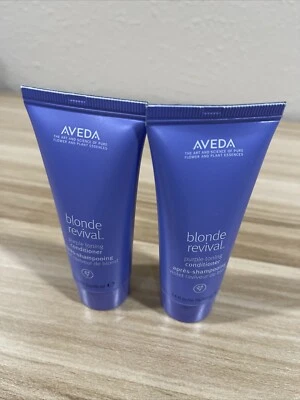 Aveda blonde revival purple toning Conditioner 1.4oz Each Travel Size 2 For $13. - Image 1 of 3