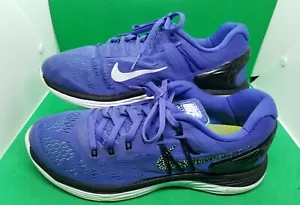 Nike Lunar Eclipse 5 Women's Running Shoes 705397-502 Sz 9.5 Blue/ Black/White - Picture 1 of 12