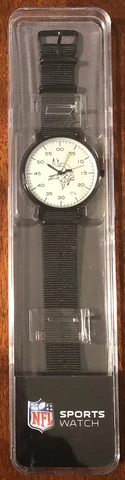 NFL Minnesota Vikings Watch Black/Purple/Yellow Cover