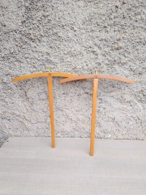 Appendiabiti legno gruccia stampella Fratelli Reguitti Vintage anni 70  - Immagine 1 di 4