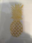 Pineapple Gold Hawaii Islands Vinyl Transfer Sticker Lot 7 Fruit Psych