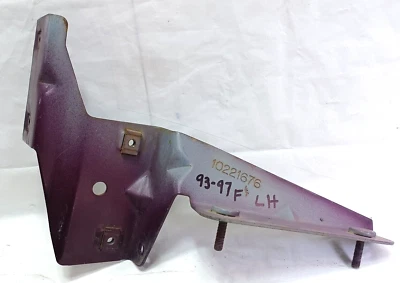93-97 Firebird TA LH Driver Side Front Bumper Fender Bracket #1 10221676 - Image 1 of 4