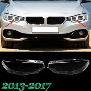 Headlight Lens Cover Clear For BMW 4 Series F32 F33 F36 F80 F82 M3 M4 2013~2017 - Bild 1 von 10