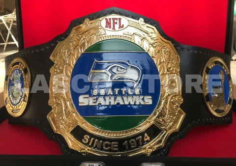 Lasco's Seattle Seahawks American Football Team Championship Title Belt Cover