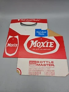 Paquete de seis cartones de soda Moxie de colección 10 oz Mad About Moxie - Imagen 1 de 6
