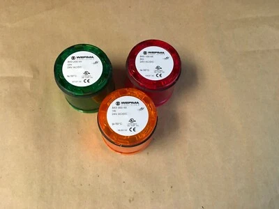 Werma 843 100 55 Red, 843 200 55 Green, 843 300 55 Yellow, Stack Lights  (KB) - Image 1 of 4