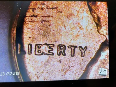 1955-S, ERROR UNC, Wheat Penny-Liberty Blob Rare Valuable - Image 1 of 4