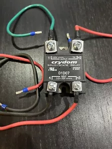 Crydom Solid-State Relay 3.5-32V IN 100V 7A OUT D1D07 - Picture 1 of 4