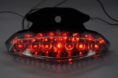 Luz trasera de freno LED clara intermitente integrada Ducati 2008-2012 Hypermotard Foto 1 de 4