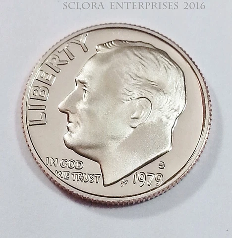 1979 S ROOSEVELT *PROOF* DIME   *TYPE 1 (I)*   **FREE SHIPPING** Cover