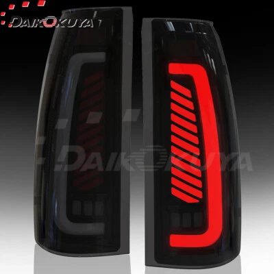 LED Tail Lights For 1988-99 Chevy GMC C/K Silverado Suburban Sierra Yukon Tahoe - Image 1 of 4
