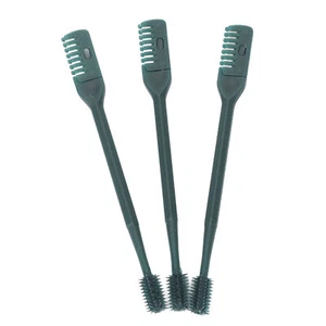 3pcs Manual Nose Hair Trimmer Safety Protected Dual Head Design Cleaning Too - Picture 1 of 22