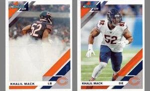 2x Lot 2019 Donruss #53A Khalil Mack + Variation Bears - Picture 1 of 1