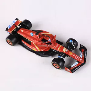 1:43 2024 F1 Ferrari SF-24 Model Toy Car Diecast Toy Vehicle Charles Leclerc 16 - Picture 1 of 8