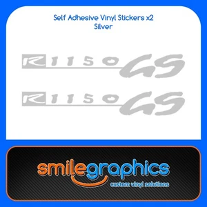 BMW R1150GS Tank Abziehbilder Klein Silber Sticker - Bild 1 von 1