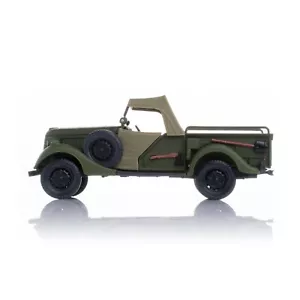 GAZ-61-417 grünes Militärauto mit Zelt Druckguss Modell 1:43 H360TG - Bild 1 von 4