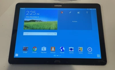 Samsung Galaxy Note Pro SM-P900 32GB, Wi-Fi, 12.2in - Black - Cracked Screen - Image 1 of 4