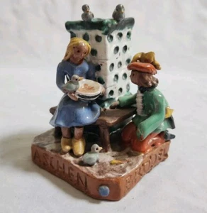 Aschenputtel Aschen Brodel Redware Ton Figur Skulptur Bernard McDermott ? - Bild 1 von 12