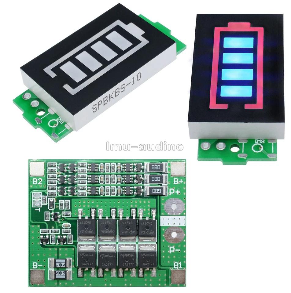 Batería de litio de iones de litio 3S 25A 18650 BMS PCB placa de protección balance 11,1 V 12,6 V - Imagen 1 de 1