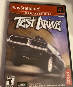 Test Drive Greatest Hits (Sony PlayStation 2) PS2 RACING GAMe Missing Booklet - Picture 1 of 3