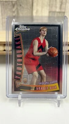 2024 Topps Chrome Basketball Toronto Raptors Rookie Gradey Dick "YouthQuake"  - Image 1 of 2